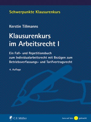 cover image of Klausurenkurs im Arbeitsrecht I